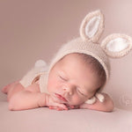 Newborn Bunny Hat, Knit Rabbit Newborn Outfit, Newborn Knitted Outfit, Newborn Photography Props, Newborn Bunny Outfit,Newborn Animal Outfit