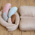 Newborn FILLED Posing Sausage Pillow, Newborn Doughnut Poser, Newborn Posing Pod, Newborn Photography Props, Newborn Posing Pillow Props