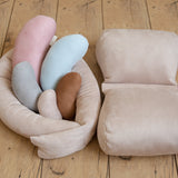 Newborn FILLED Posing Sausage Pillow, Newborn Doughnut Poser, Newborn Posing Pod, Newborn Photography Props, Newborn Posing Pillow Props