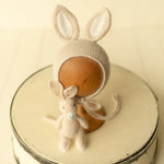 Newborn Bunny Hat, Knit Rabbit Newborn Outfit, Newborn Knitted Outfit, Newborn Photography Props, Newborn Bunny Outfit,Newborn Animal Outfit