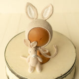 Newborn Bunny Hat, Knit Rabbit Newborn Outfit, Newborn Knitted Outfit, Newborn Photography Props, Newborn Bunny Outfit,Newborn Animal Outfit