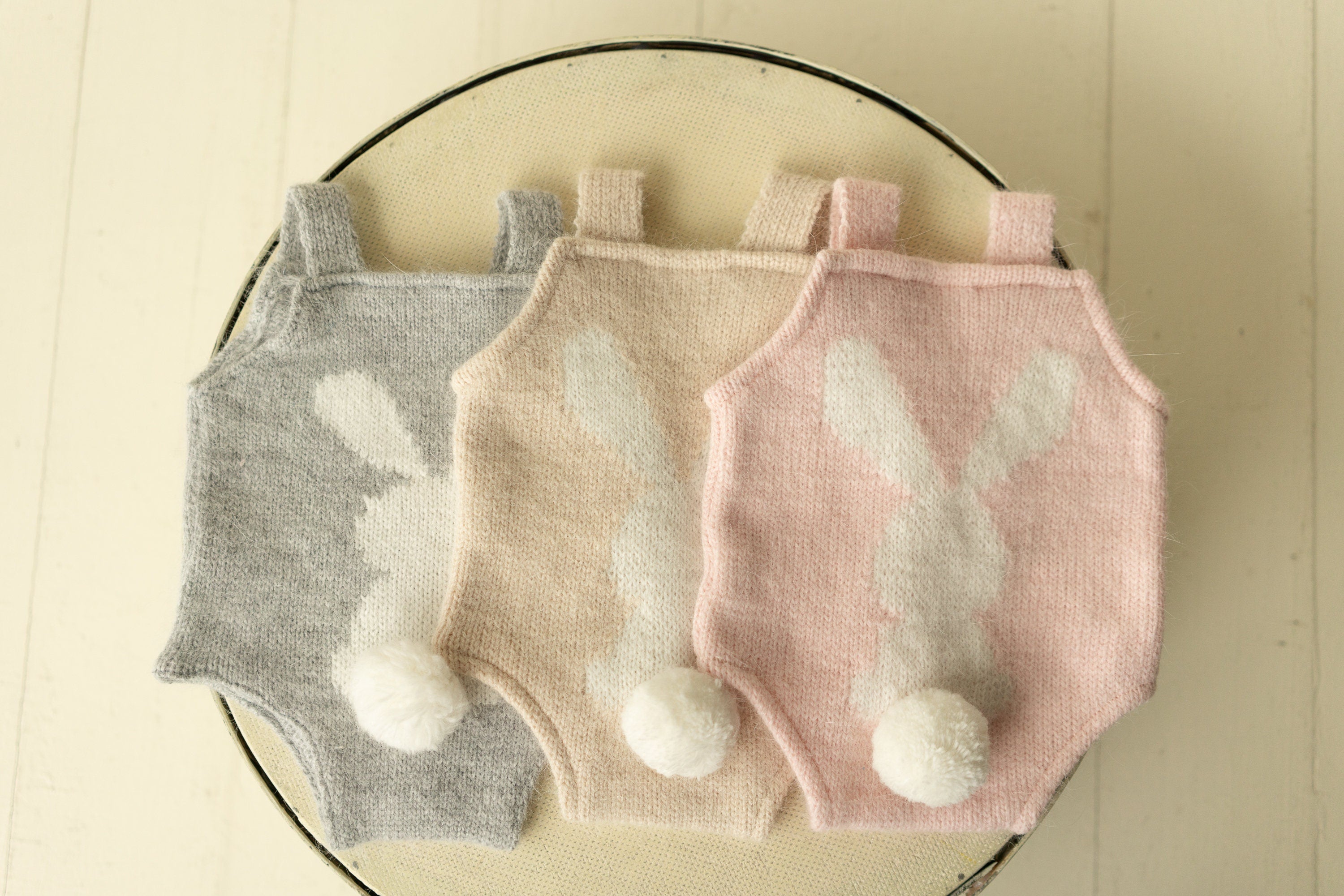 Newborn Bunny Romper, Rabbit Newborn Outfit, Newborn Knitted Outfit, Newborn Photography Props, Newborn Bunny Outfit, Newborn Animal Outfit