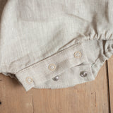 Baby Linen Sets, Baby Girl Linen Romper, Baby Linen Apparel, Linen Boho Dress, Newborn Girl Coming Home outfit, Newborn Photography Outfit