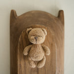 Boucle Newborn Knitted Teddy Bear, Baby Bear Crochet Toy, Newborn Photography Prop, Newborn Knitted Toy Bear, Boucle Stuffed Toy Bear