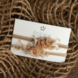 Flower Newborn Headband for Photography, Newborn Headband Girl, Newborn girl headband,Newborn photography props,Newborn photo props for Girl