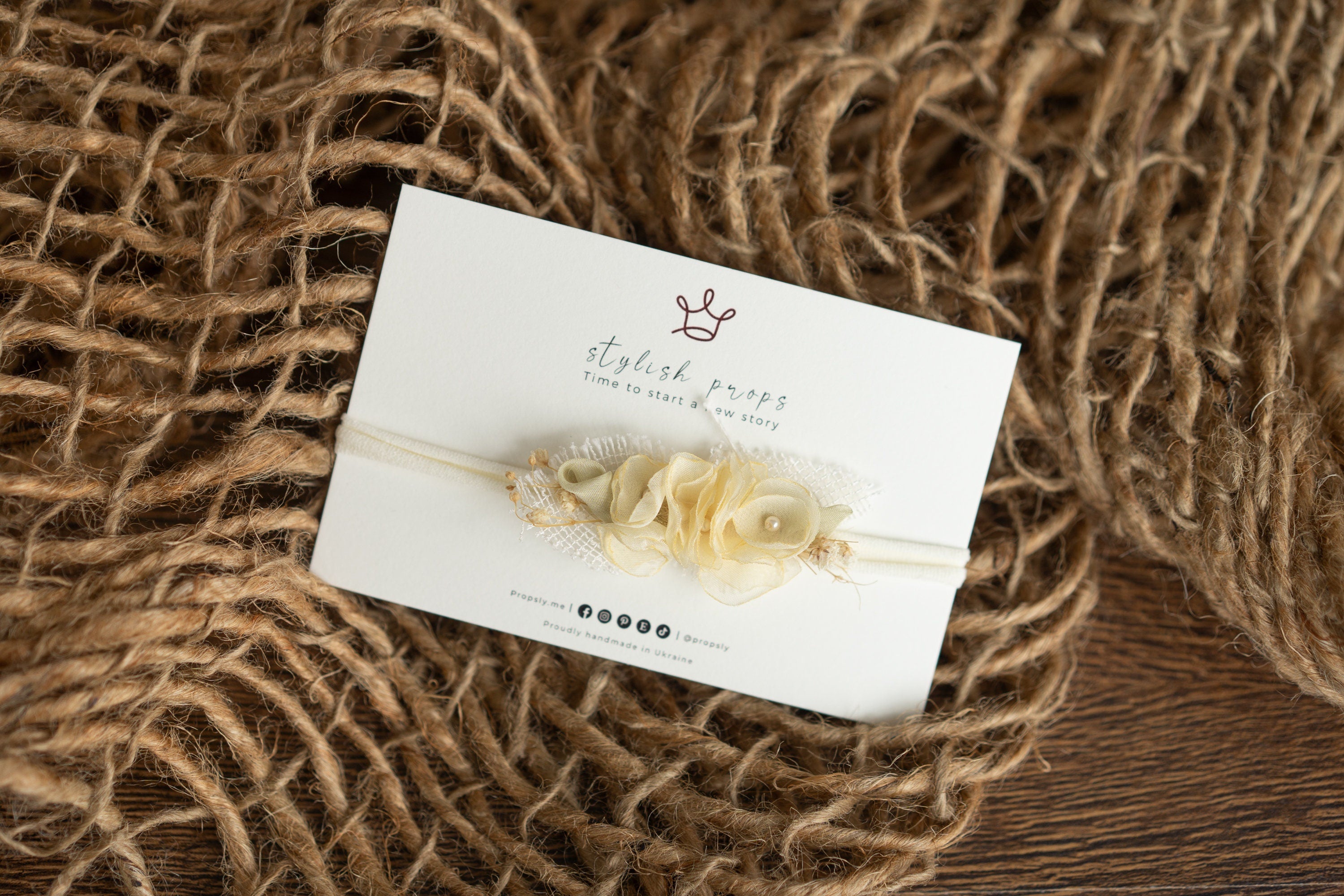 Flower Newborn Headband for Photography, Newborn Headband Girl, Newborn girl headband,Newborn photography props,Newborn photo props for Girl