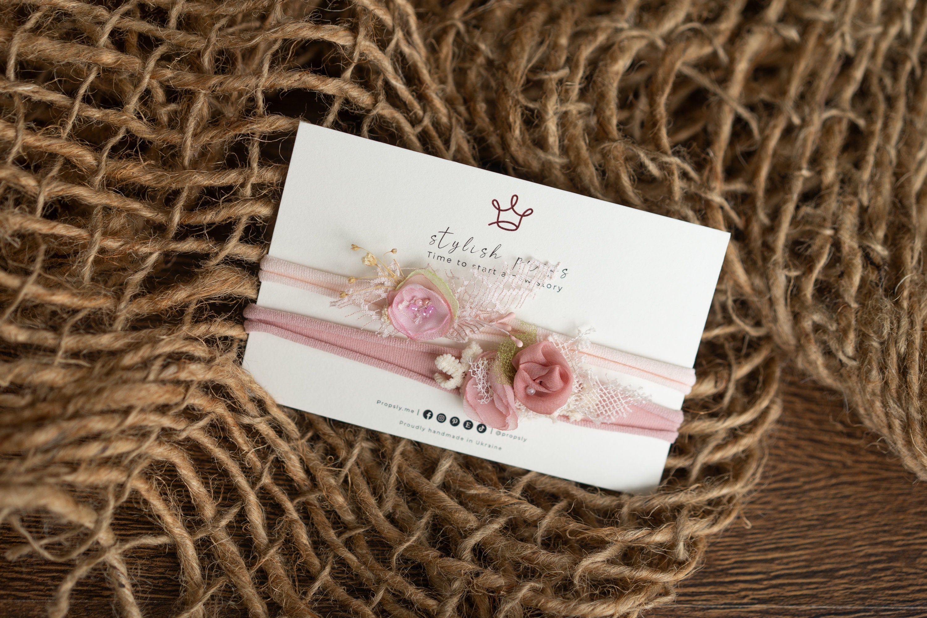 Flower Newborn Headband for Photography, Newborn Headband Girl, Newborn girl headband,Newborn photography props,Newborn photo props for Girl