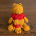 Newborn Bear Outfit, Newborn Knitted Outfit, Bear Newborn Photography props, Newborn Teddy Bear Outfit, Newborn Coming Home Outfit Boy