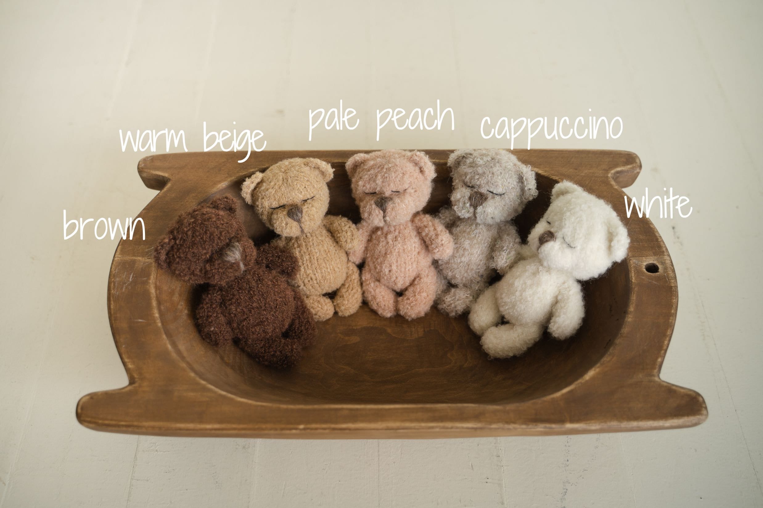 Newborn Knit Boucle Overall, Newborn Knit Teddy Bear Outfit, Newborn Knitted Outfit, Newborn Bear Hat Boucle, Newborn Photography Props Set