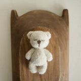 Boucle Newborn Knitted Teddy Bear, Baby Bear Crochet Toy, Newborn Photography Prop, Newborn Knitted Toy Bear, Boucle Stuffed Toy Bear