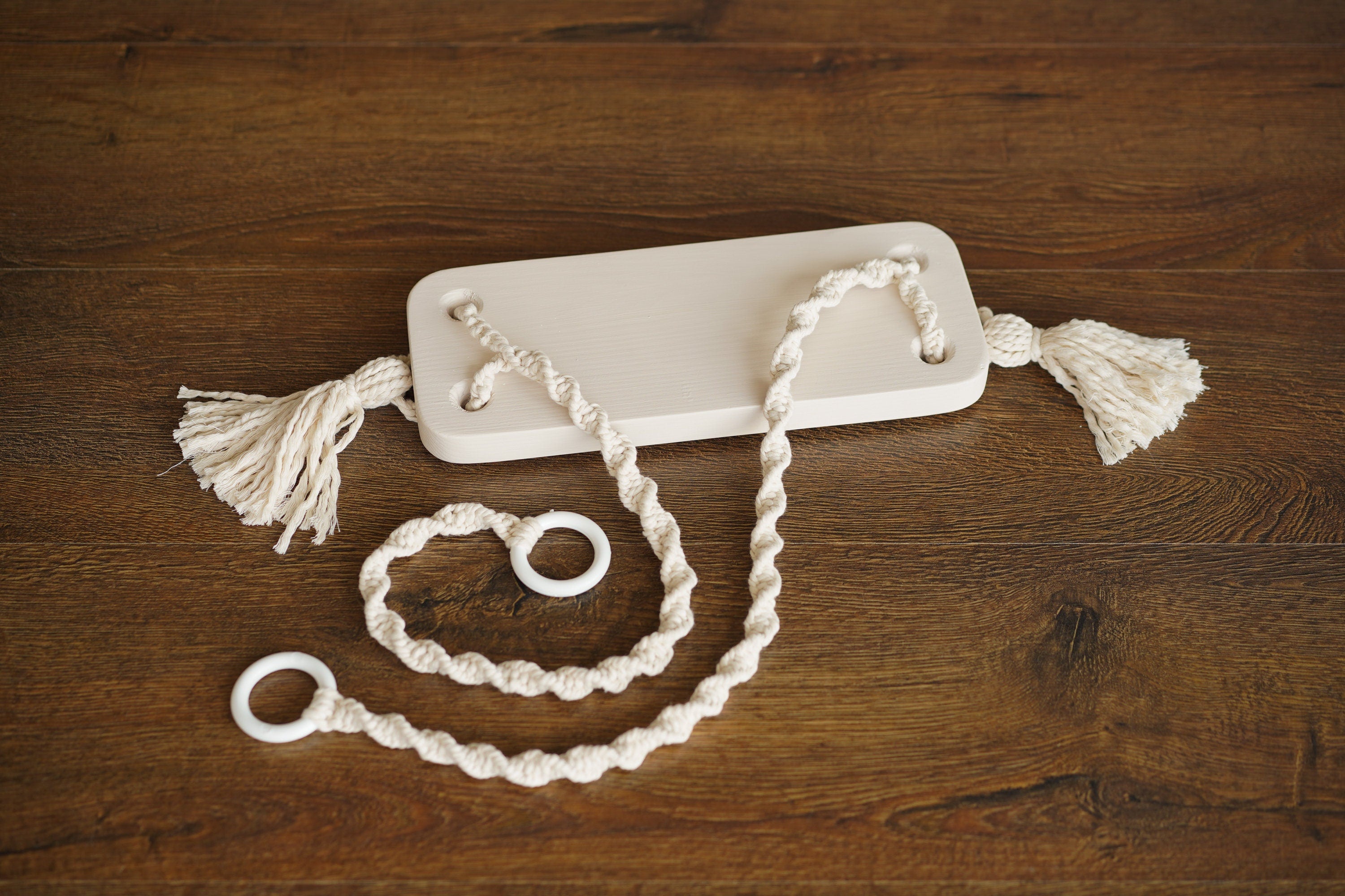 Macrame Swing Photography Prop Furniture, Newborn Macrame Swing Props, Macrame Newborn Boho Photography Props, Macrame Baby Photo Swing Prop