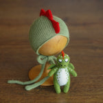 Dragon Newborn Knitted Outfit, Newborn Dragon Outfit, Newborn Photography props, Baby Dragon Costume, Newborn Dragon Toy, Dragon Photo Props