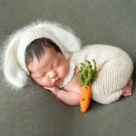 Newborn Felted Carrot Toy,Newborn Felted Props,Newborn Photography Props,Newborn Carrots Props,Newborn Felt Photo Props,Newborn Easter Props