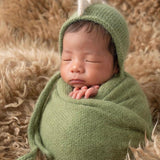 Newborn Animal Hat with Toy, Newborn Knitted Outfit, Newborn Animal Outfit, Newborn Photography Props, Newborn Giraffe Outfit, Newborn Panda