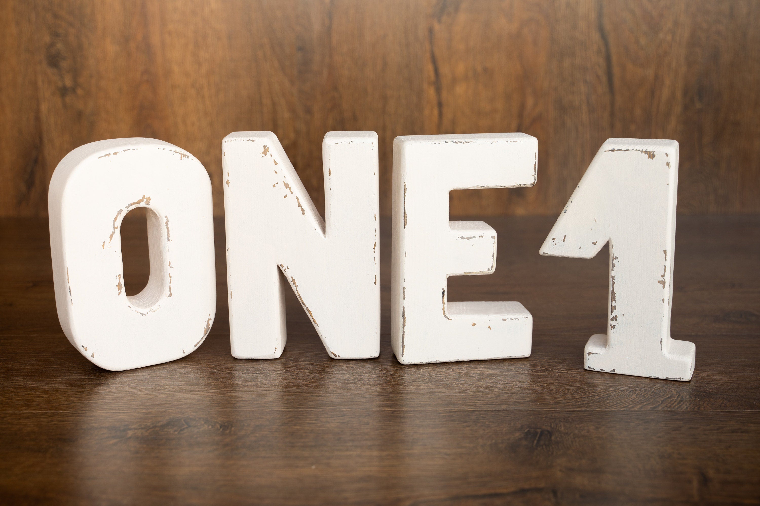 Wooden ONE Sign for First Birthday Decor,1st Birthday One Sign Party Decor for Baby Toddler Birthday,ONE Photo Prop,Personalized Wood Sign