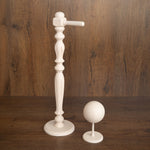 Newborn Wooden Head Stand, Newborn Wooden Head Mannequin, Newborn Photography Props, Newborn Wooden Props, Newborn Mannequin Head Wooden