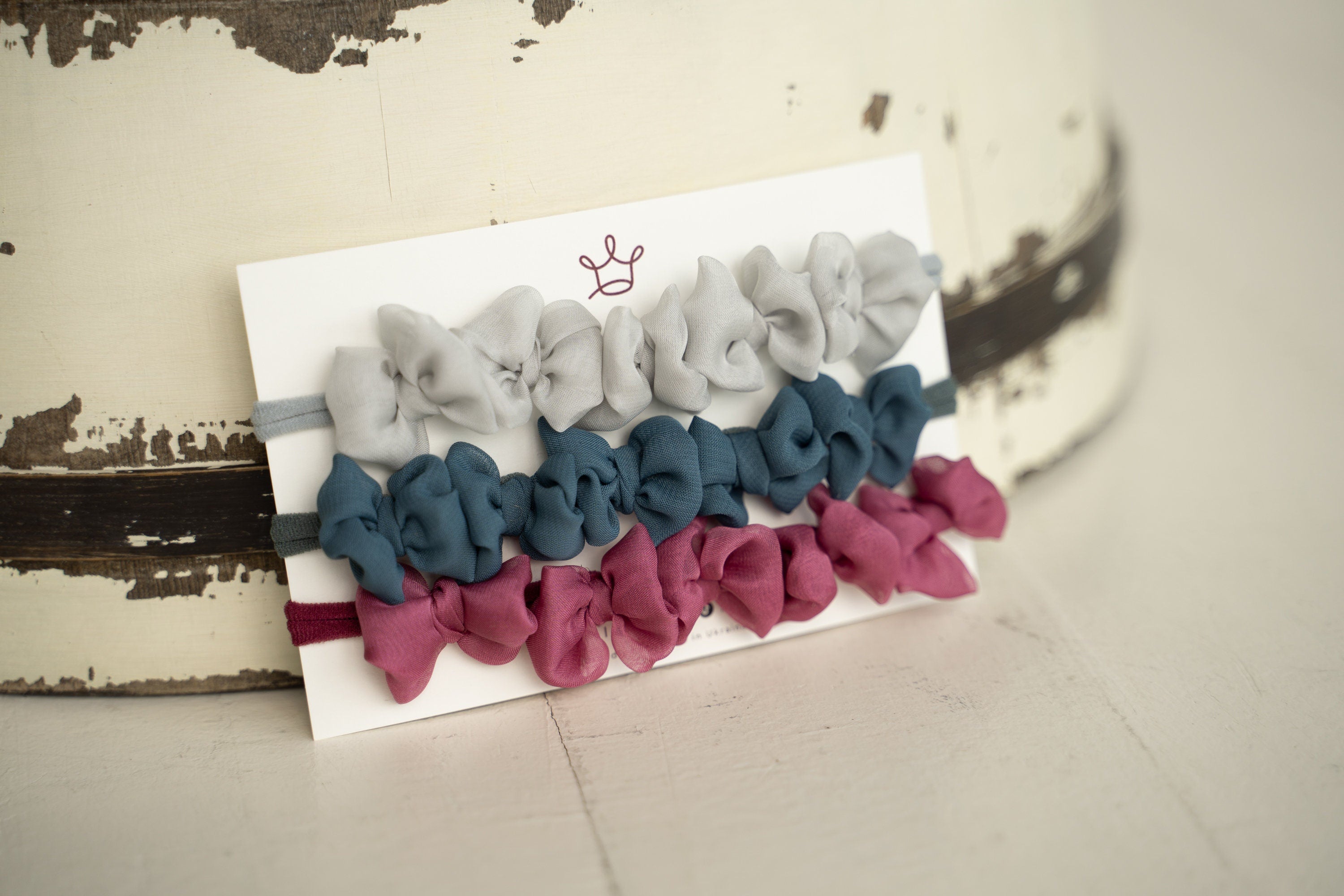 Newborn Headband Bows, Newborn Bows Headband for Photography Props, Small Bows Newborn Tieback, Newborn Headband Girl, Newborn girl headband