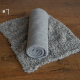 Gray Newborn Photography Props, Newborn Knitted Blanket, Newborn Posing Fabric BeanBag Backdrop, Newborn Fabric Backdrop, Newborn Knit Wrap