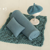 Newborn Photography Props, Newborn Knitted Blanket, Newborn Posing Fabric BeanBag Backdrop, Newborn Fabric Backdrop, Newborn Posing Pillow