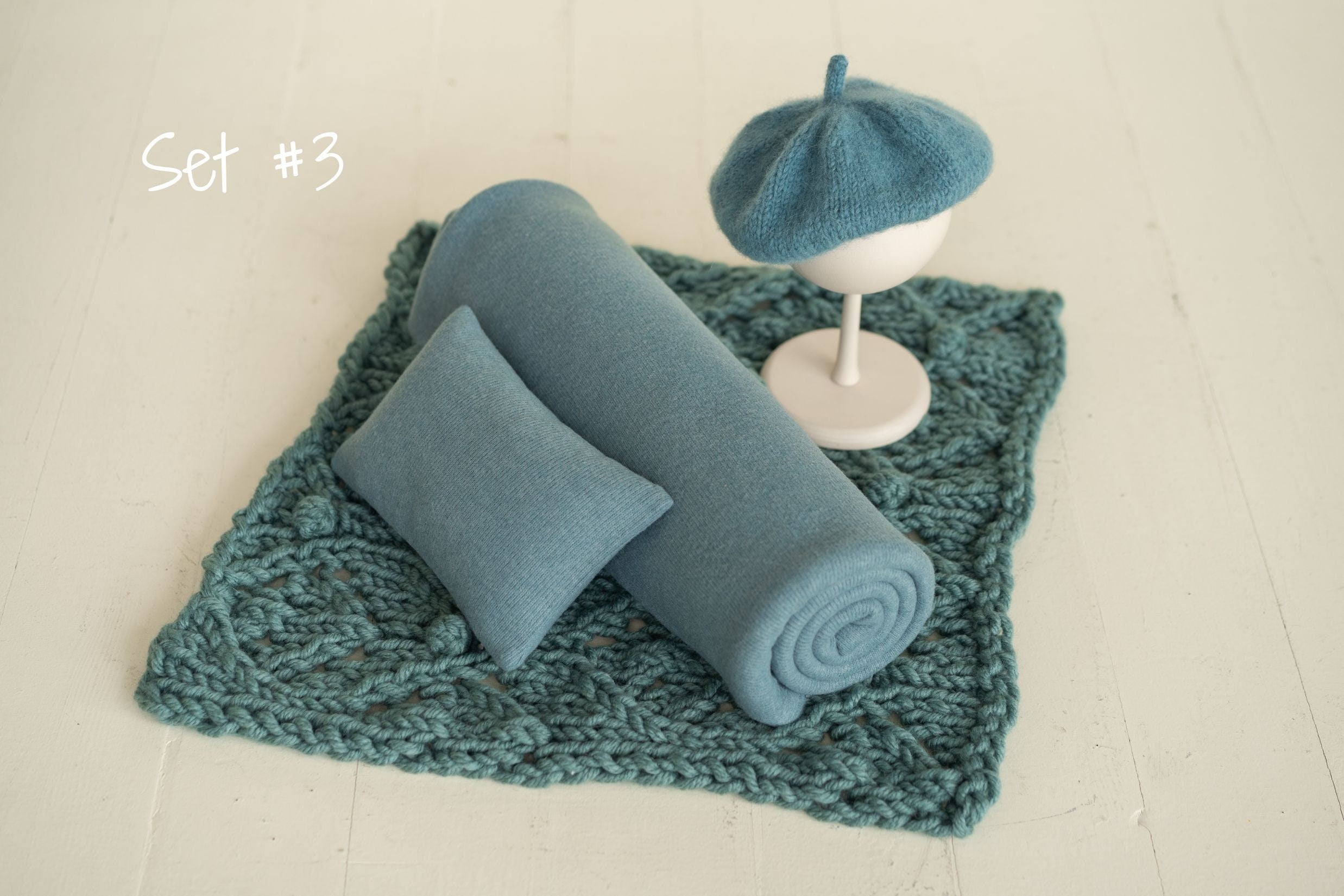 Newborn Photography Props, Newborn Knitted Blanket, Newborn Posing Fabric BeanBag Backdrop, Newborn Fabric Backdrop, Newborn Posing Pillow