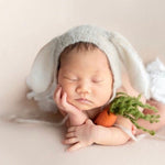 Newborn Felted Carrot Toy,Newborn Felted Props,Newborn Photography Props,Newborn Carrots Props,Newborn Felt Photo Props,Newborn Easter Props