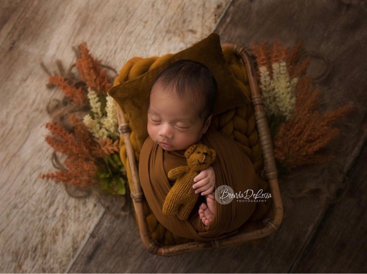 Newborn Photo Props Set, Newborn Merino Wool Blanket, Newborn Posing Pillow, Newborn Photography Props, Newborn Posing Fabric Wrap
