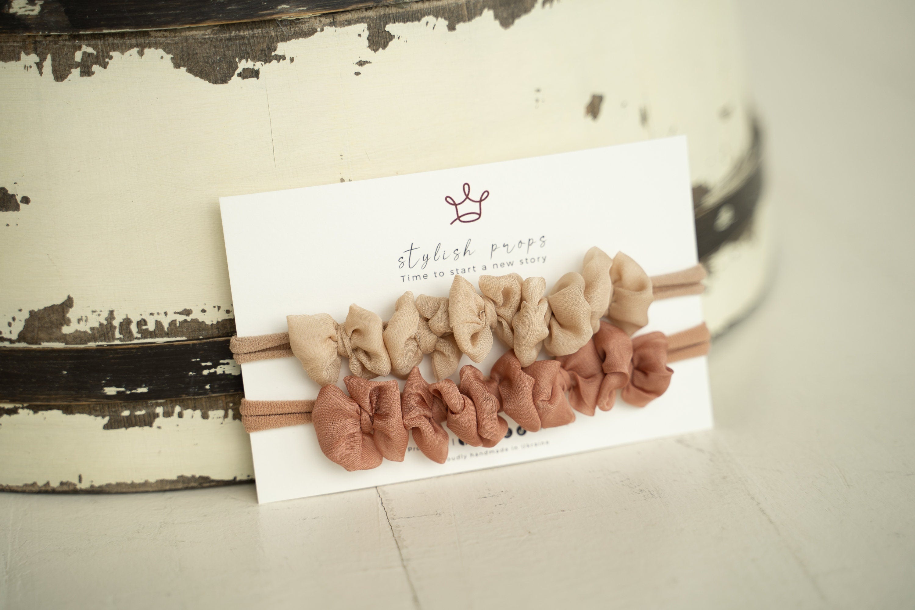 Newborn Headband Bows, Newborn Bows Headband for Photography Props, Small Bows Newborn Tieback, Newborn Headband Girl, Newborn girl headband