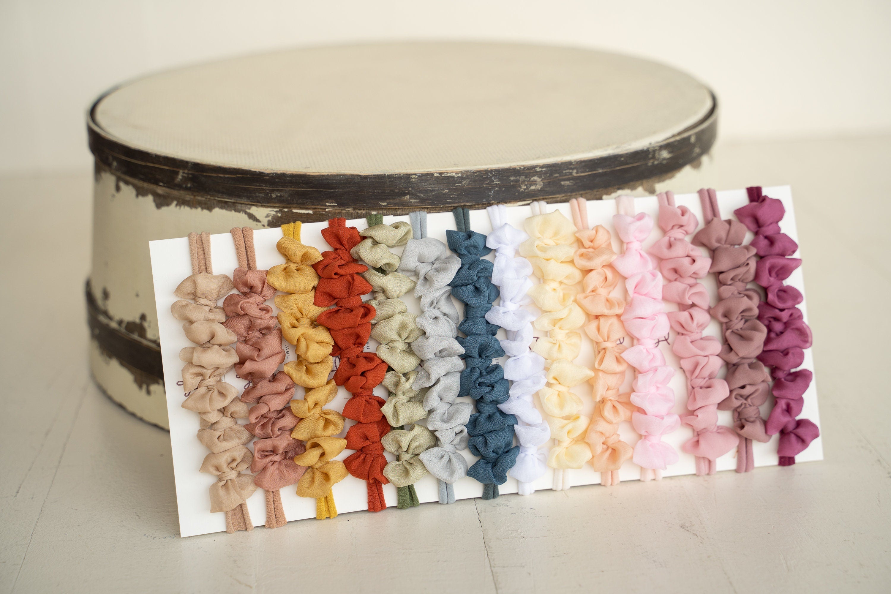 Newborn Headband Bows, Newborn Bows Headband for Photography Props, Small Bows Newborn Tieback, Newborn Headband Girl, Newborn girl headband