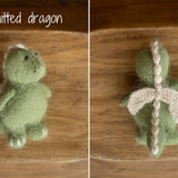 Dragon Newborn Knitted Outfit, Newborn Dragon Outfit, Newborn Photography props, Baby Dragon Costume, Newborn Dragon Toy, Dragon Photo Props