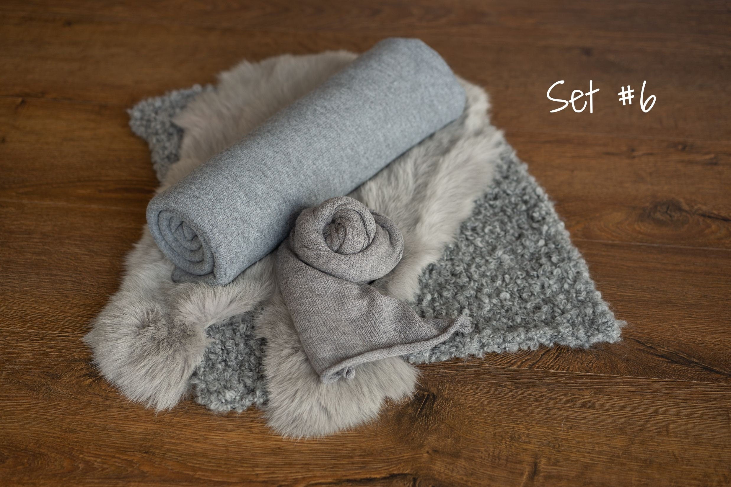 Gray Newborn Photography Props, Newborn Knitted Blanket, Newborn Posing Fabric BeanBag Backdrop, Newborn Fabric Backdrop, Newborn Knit Wrap