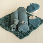 Newborn Photography Props, Newborn Knitted Blanket, Newborn Posing Fabric BeanBag Backdrop, Newborn Fabric Backdrop, Newborn Posing Pillow