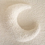 Removable Newborn Moon Pillow Props for Newborn Photography, Newborn Photography Moon Prop Set, Newborn Posing Pillow, Curly Faux Fur Fabric