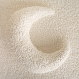 Removable Newborn Moon Pillow Props for Newborn Photography, Newborn Photography Moon Prop Set, Newborn Posing Pillow, Curly Faux Fur Fabric