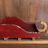 Rustic Wooden Baby Sleigh – Christmas Photo Prop for Newborn Photography, Christmas Newborn Wooden Sled, Christmas Newborn Photo Props