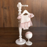 Newborn Wooden Stand for Clothes, Small Wooden Hangers for Clothes, Newborn Wooden Mannequins, Newborn Photography Props,