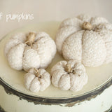 Newborn Linen Pumpkins Toys, Newborn Pumpkin Decor, Newborn Photography Props Set, Newborn Photo Props, Linen Pumpkins Fall Decor Autumn