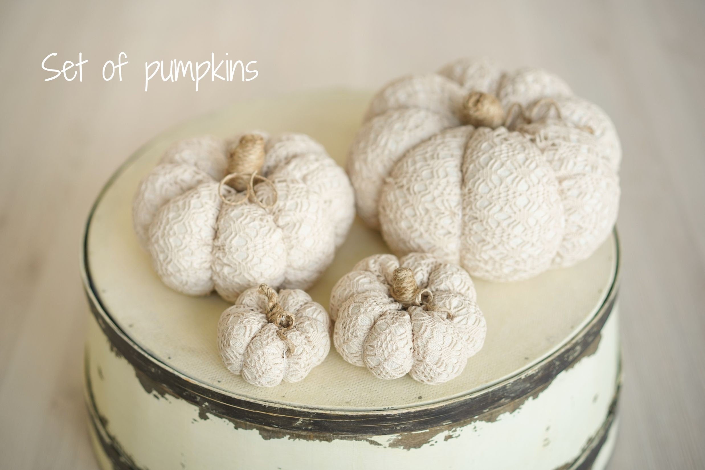 Newborn Linen Pumpkins Toys, Newborn Pumpkin Decor, Newborn Photography Props Set, Newborn Photo Props, Linen Pumpkins Fall Decor Autumn