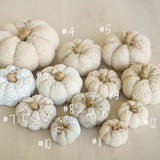 Newborn Linen Pumpkins Toys, Newborn Pumpkin Decor, Newborn Photography Props Set, Newborn Photo Props, Linen Pumpkins Fall Decor Autumn