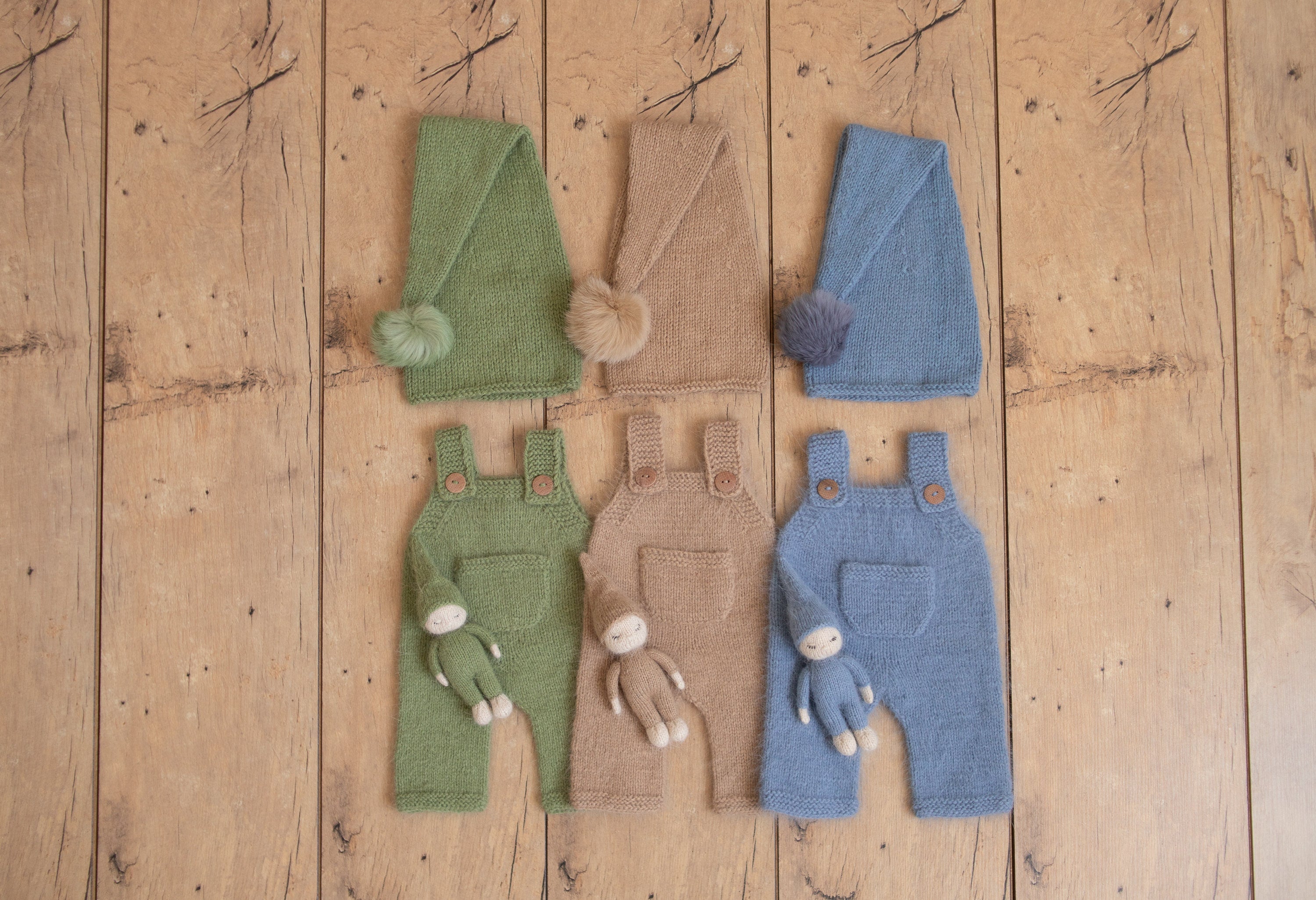 Newborn Knitted Gnome Toy, Newborn Baby Doll Toy, Small Baby Doll Accessories, Newborn Photography Prop, Newborn Knit Photo Prop, Small Doll