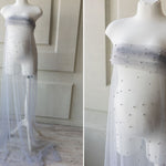 Maternity Lace Pearl Beads Fabric, Tulle Pearl Maternity Gown, Maternity Photography props, Maternity Tossing Fabric, Pregnancy Photo Prop