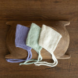 Newborn photography prop – knitted gnome hat for boys and girls