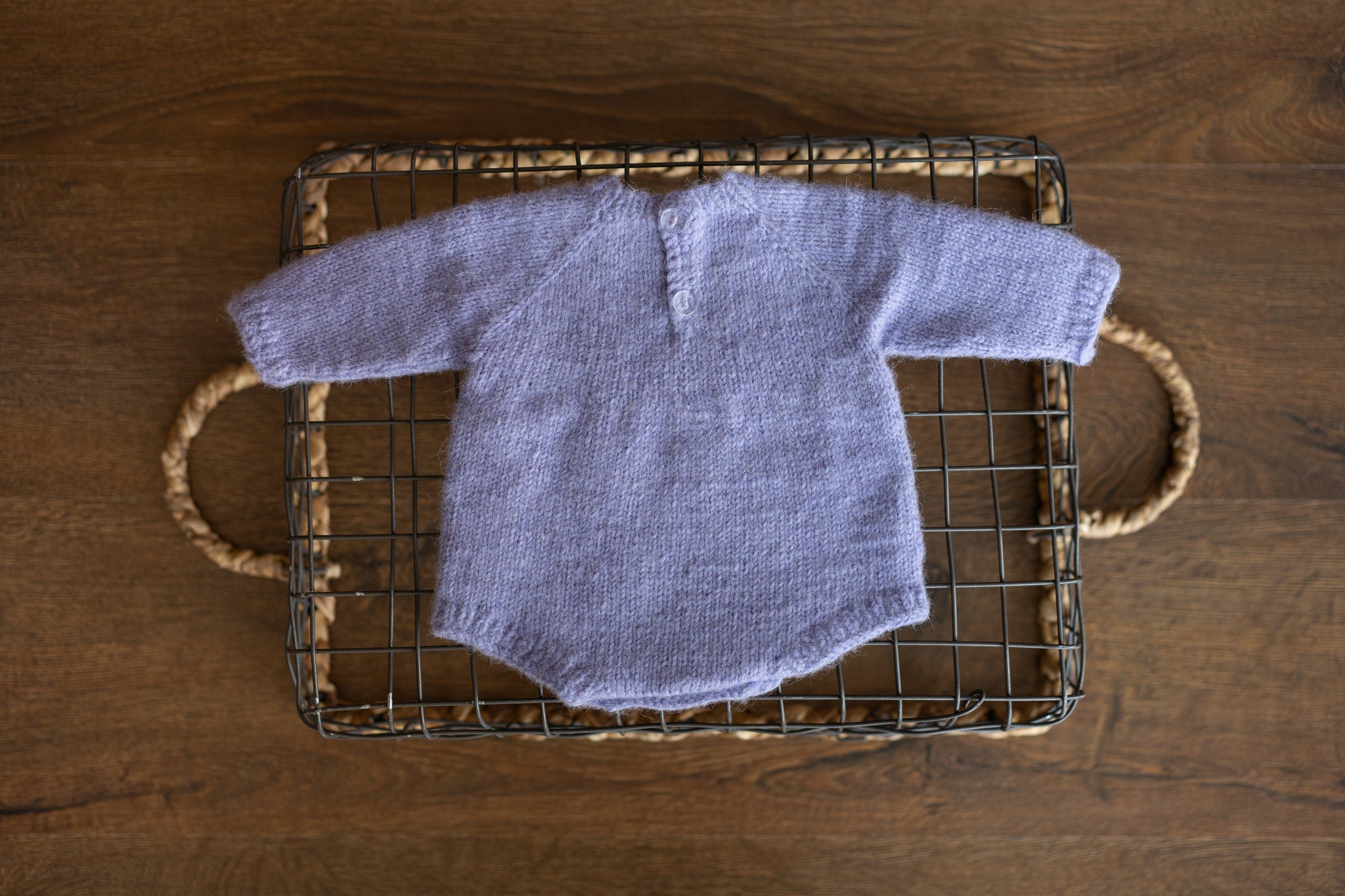 Baby Girl Knit Embroidered Flower Romper, Newborn coming home outfit for Girl, Hand Embroidered Knit Romper, Newborn Knitted Outfit