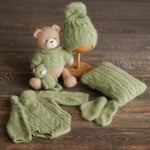 Knitted Toy Clothing, Doll Clothing Knitted Cardigan for Toy Clothes, Knitted Dress up Jacket for Stuffed Toy, Newborn Photography props