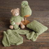 Knitted Toy Clothing, Doll Clothing Knitted Cardigan for Toy Clothes, Knitted Dress up Jacket for Stuffed Toy, Newborn Photography props