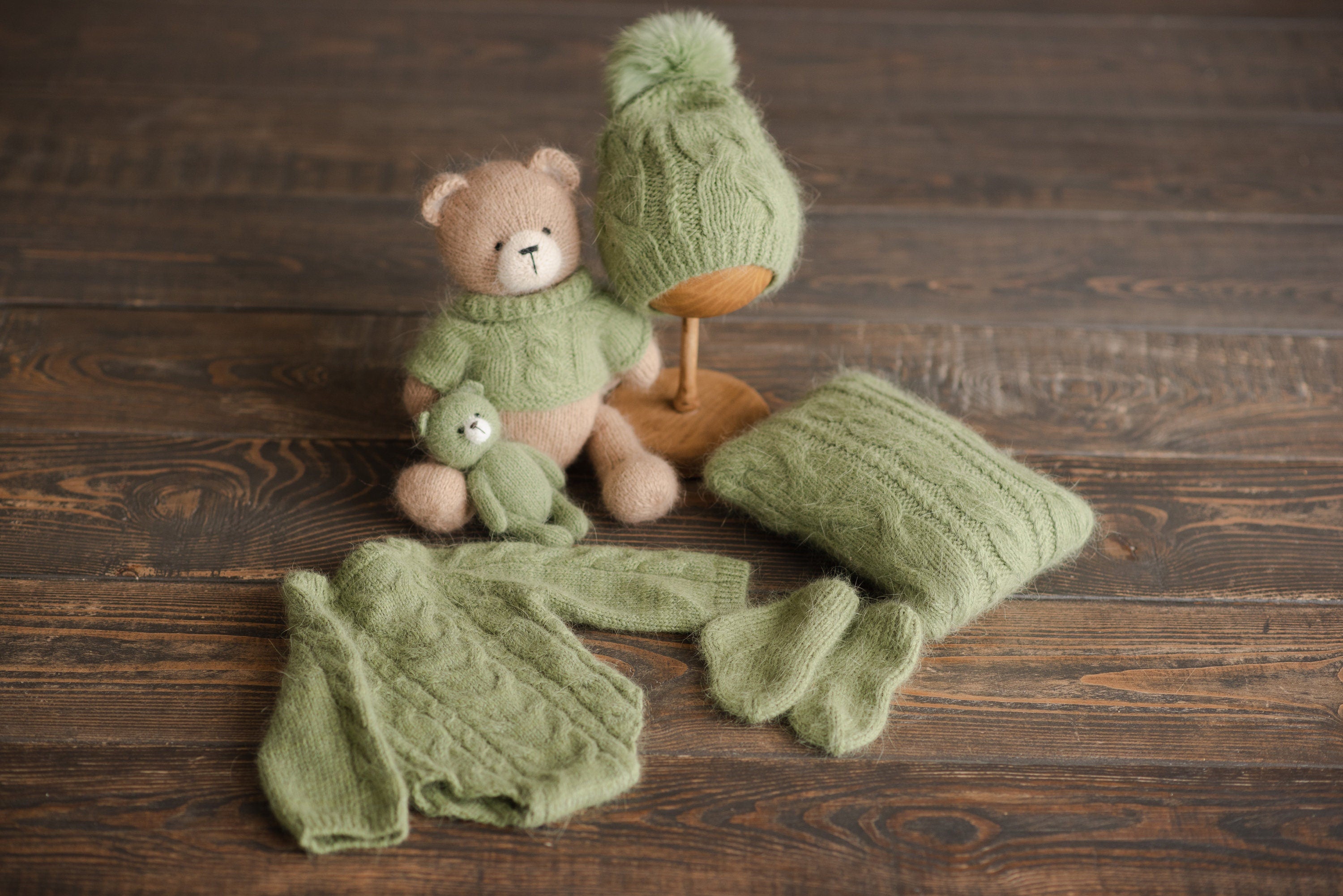 Knitted Toy Clothing, Doll Clothing Knitted Cardigan for Toy Clothes, Knitted Dress up Jacket for Stuffed Toy, Newborn Photography props