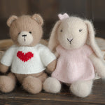 Knitted Toy Clothing, Doll Clothing Knitted Cardigan for Toy Clothes, Knitted Dress up Jacket for Stuffed Toy, Newborn Photography props