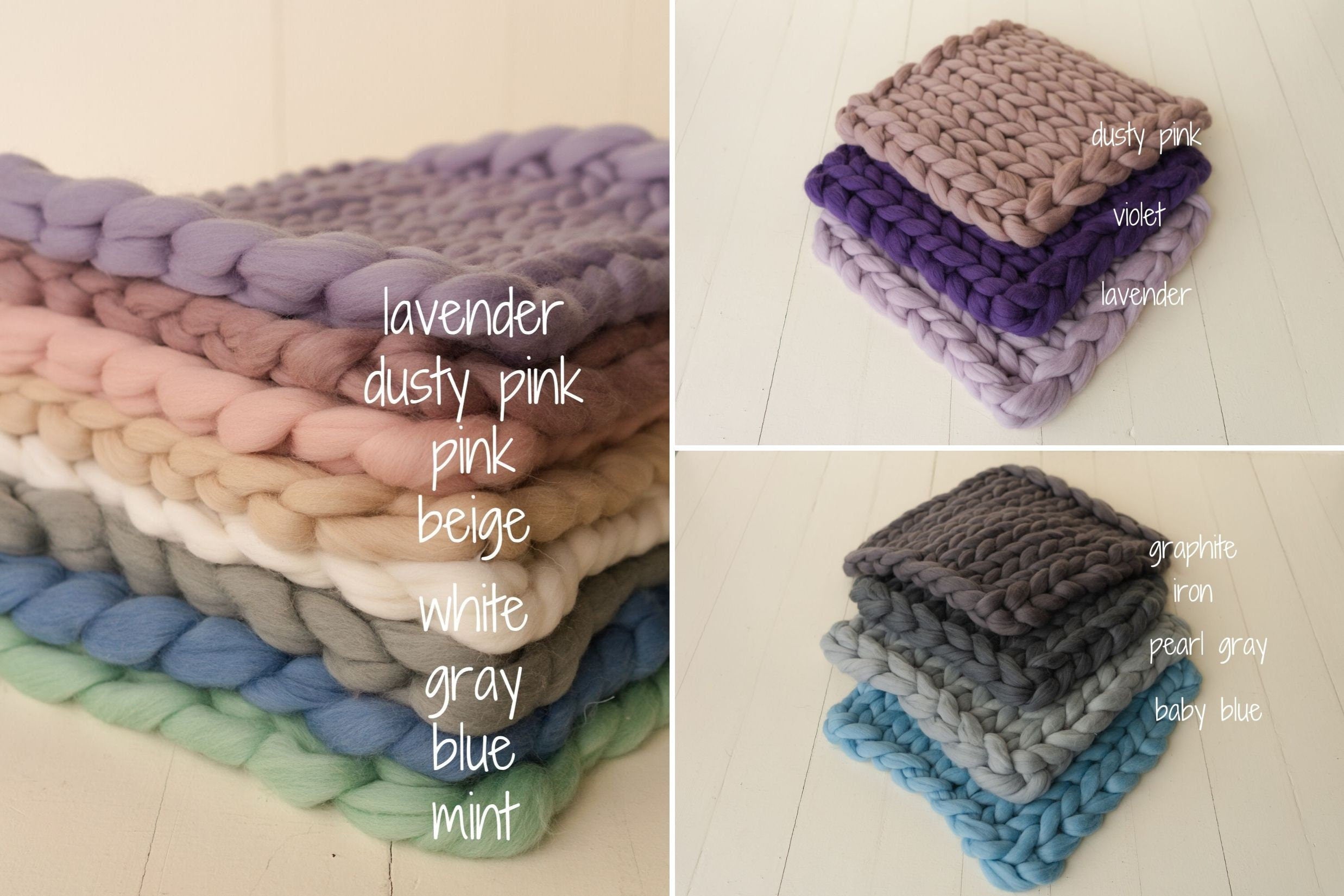 Newborn Merino Wool Blanket, Newborn Braid Blanket, New Baby Knitted Blanket, Newborn Photography Props, Newborn Basket Stuffer Bump Blanket