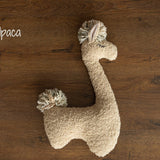 Newborn Animal Posing Pillow for Newborn Photography props, Newborn Alpaca Posing Pillow, Newborn Stuffed Animal, Newborn Llama Toy
