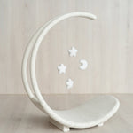 Newborn Moon Basket Photography Props, Newborn Moon Photo Props, Newborn Basket Prop, Newborn Macrame Photo Prop, Newborn Macrame Basket