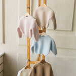 Chunky knit baby sweater – cozy clothing for newborns up to 2 years